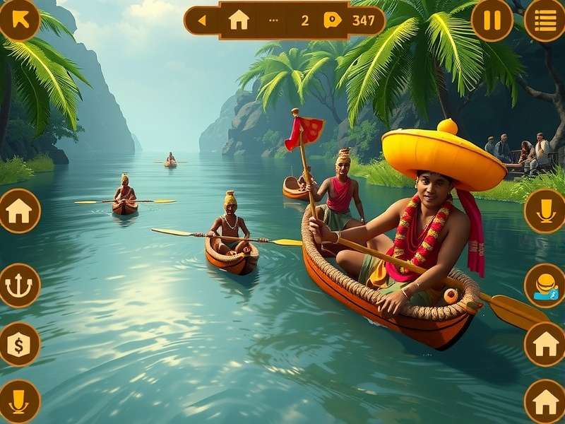 Wild River Voyage Indian festival event