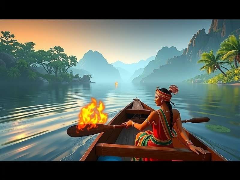 Wild River Voyage feature overview showing multiple game elements